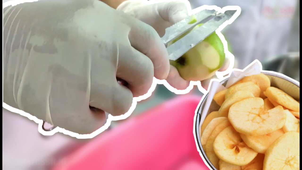 Tutorial Pembuatan Keripik Apel (Sokressh Apple Chips Making Process)
