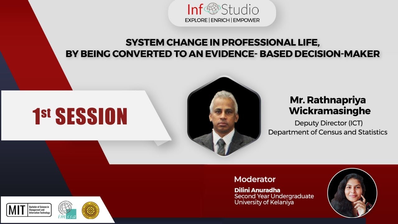 InfoStudio'22 | Session 1- System change in professional life