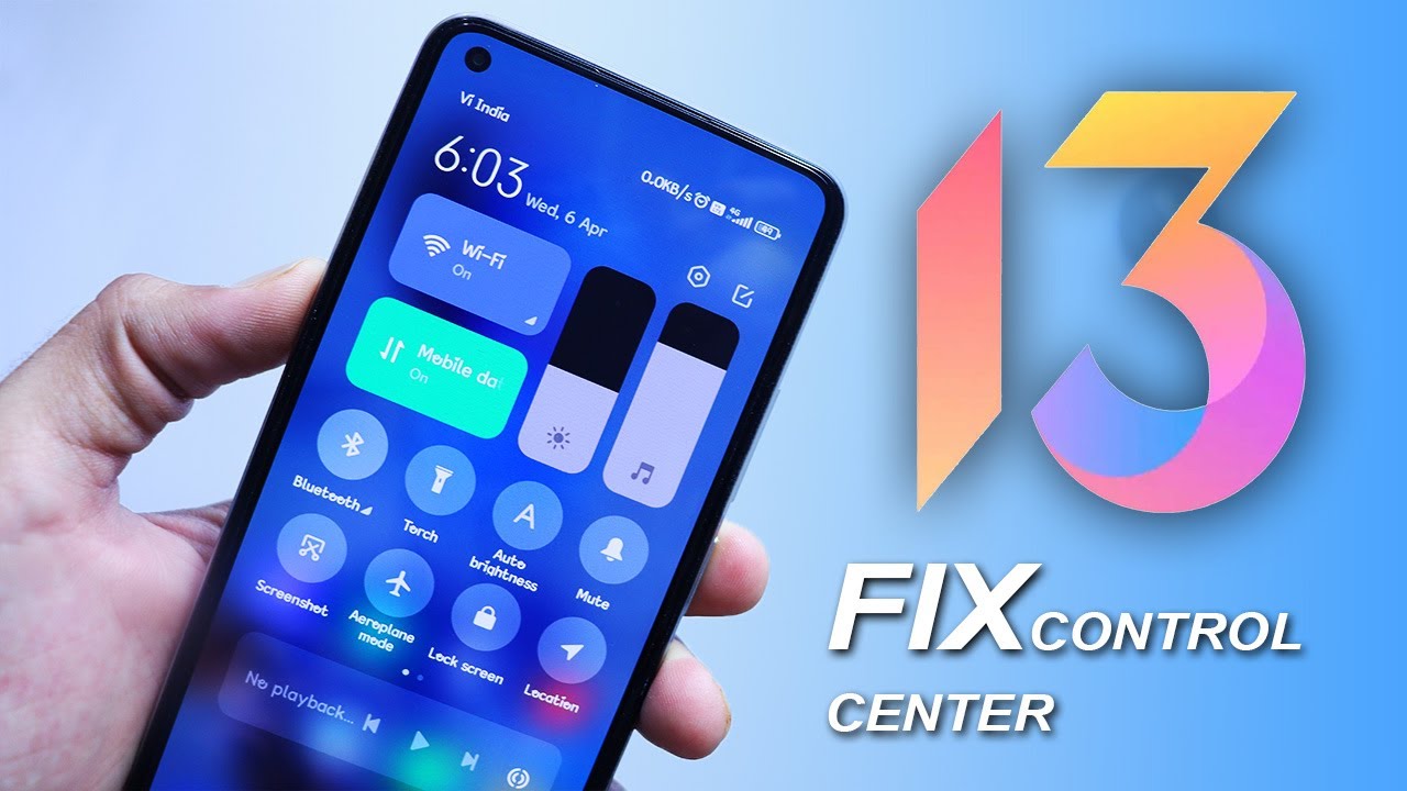 Fix MIUI 13 Control Center | Enable New Control Center | MIUI 13 Control Center Option Not Showing