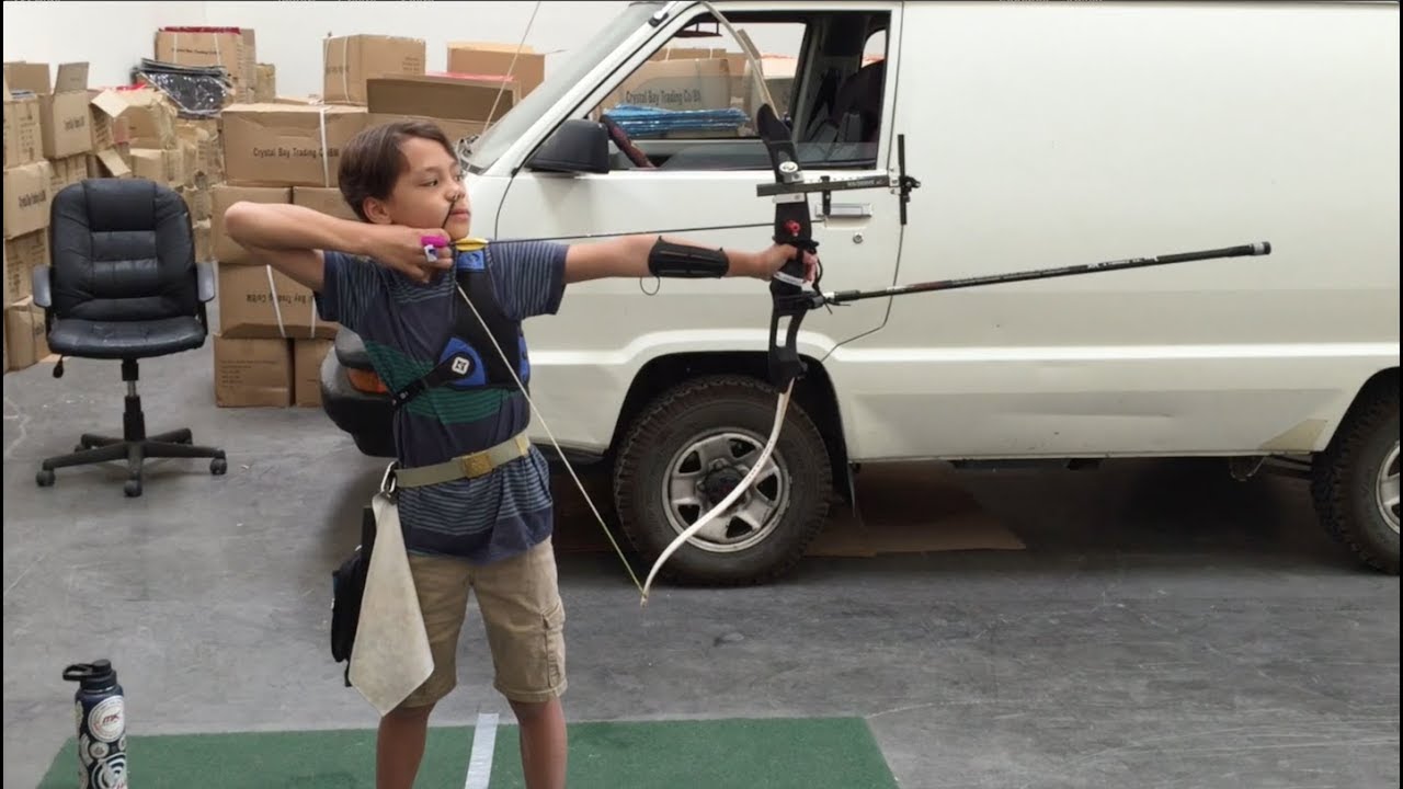 Part 2 : Youth recurve bow aligning when you cant align the bow.
