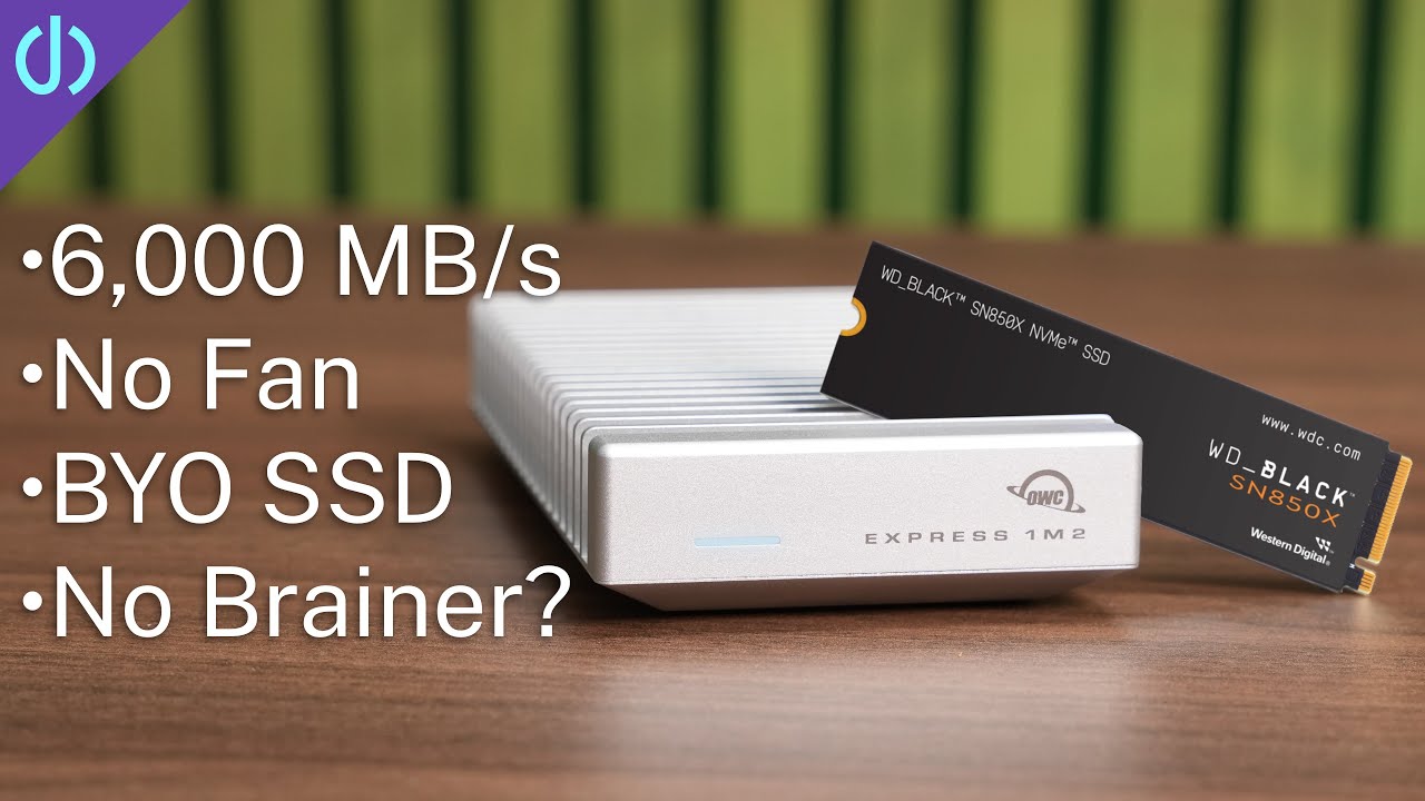 This 80Gb/s SSD Enclosure is awesome! USB4 2.0 - Thunderbolt 5 speed