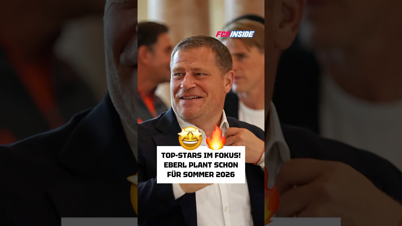 Eberl bereitet Bayern-Transfer-Offensive f&uuml;r den Sommer 2026 vor #fcbayern #fussball #transfer