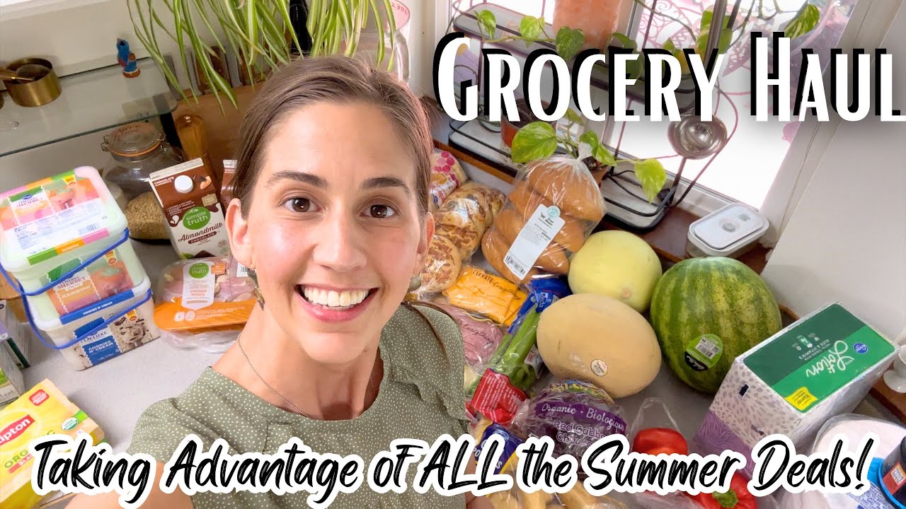 SUMMERTIME FAVORITES Large Family Grocery Haul