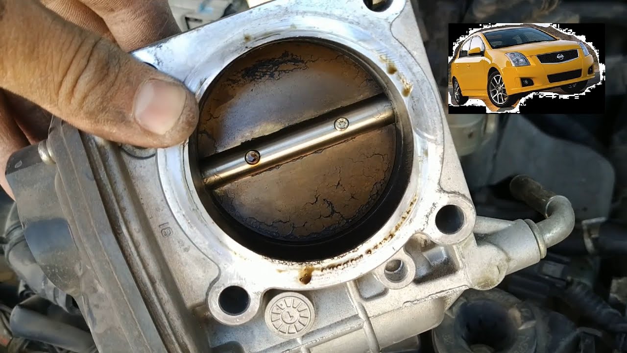 Limpieza Cuerpo de Aceleración SENTRA SER SPECV 2012