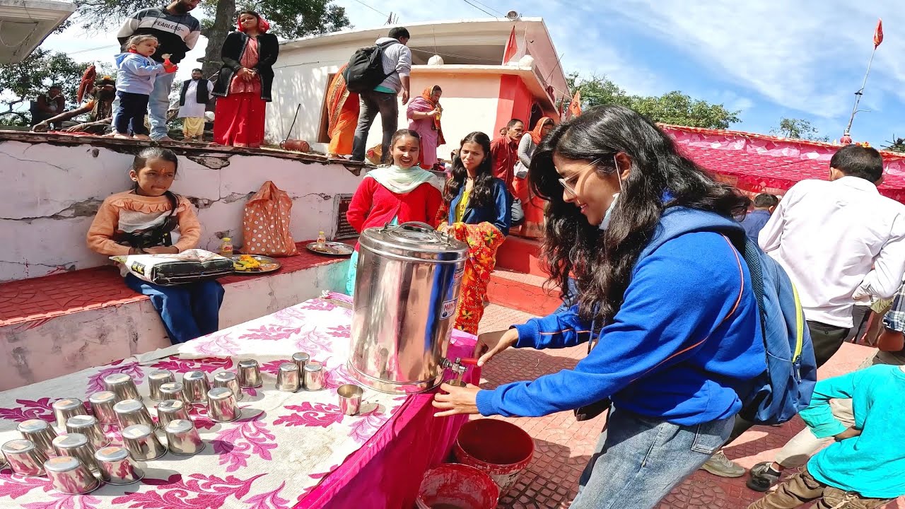 Mandir Main Chai Pe Rahe Hai🤭 /JpVlogs❤️