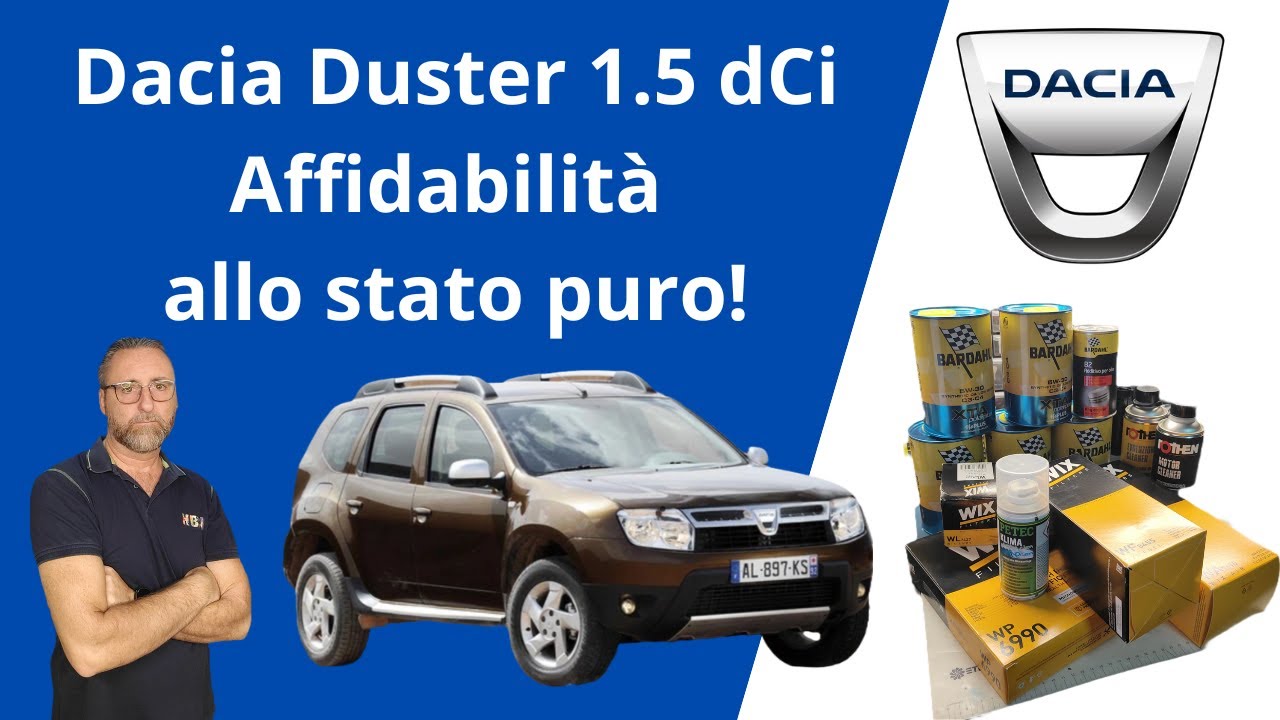 Come fare il tagliando su Dacia Duster 1.5 cdi 109cv