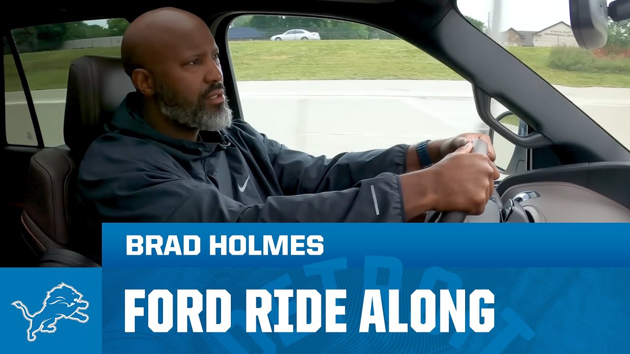 Ride along with Brad Holmes | Detroit Lions