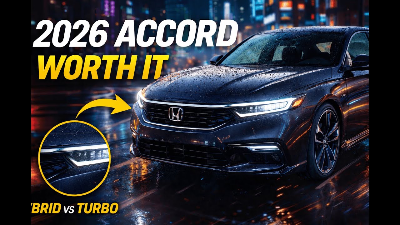 2026 Honda Accord FULL TOUR Every Feature Explained Hybrid vs Turbo Worth It