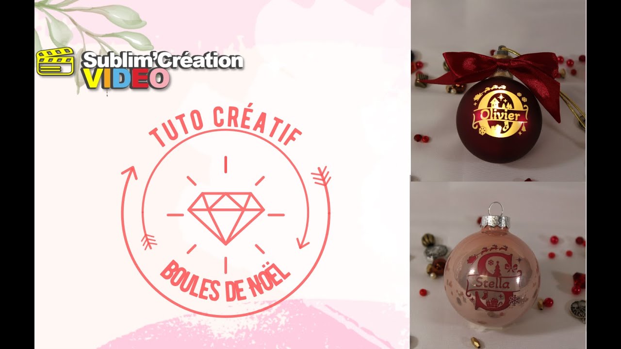 🎄✨ Tuto créatif – Gravure sur boules de Noël en verre ✨🎄