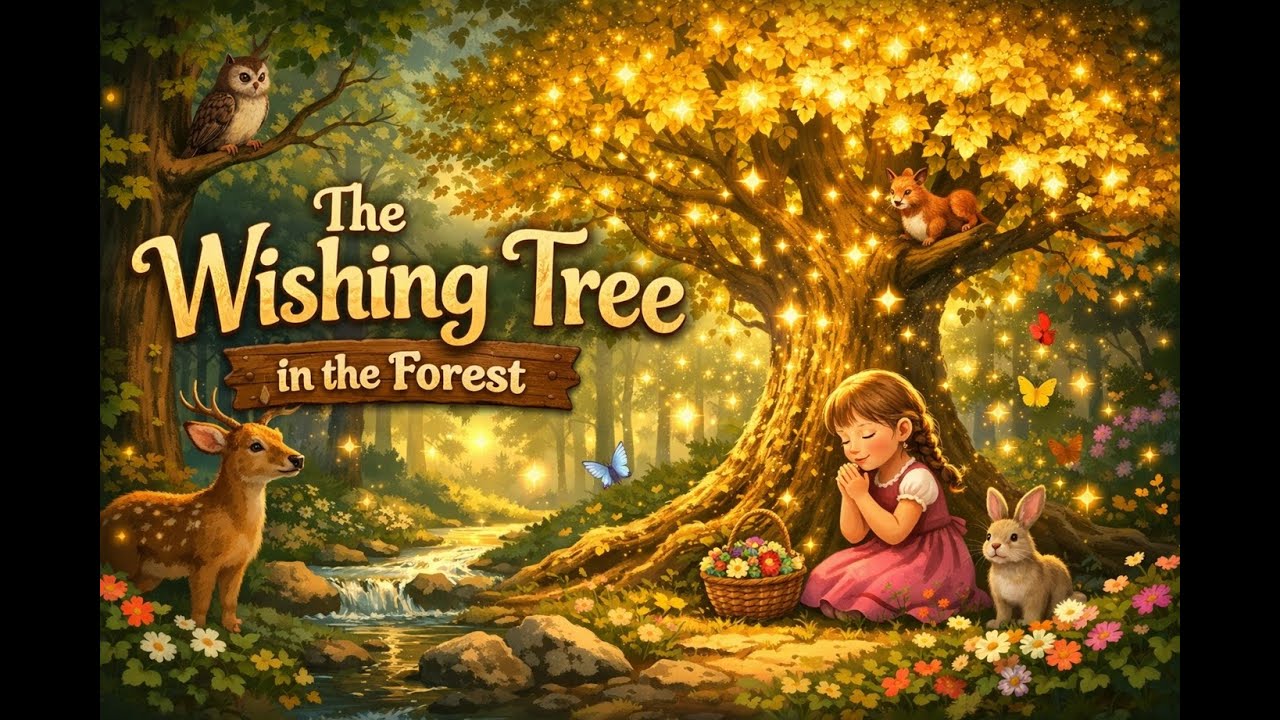 The Wishing Tree in the Forest | A Magical Kids Story About Kindness & Gratitude #bedtimestory
