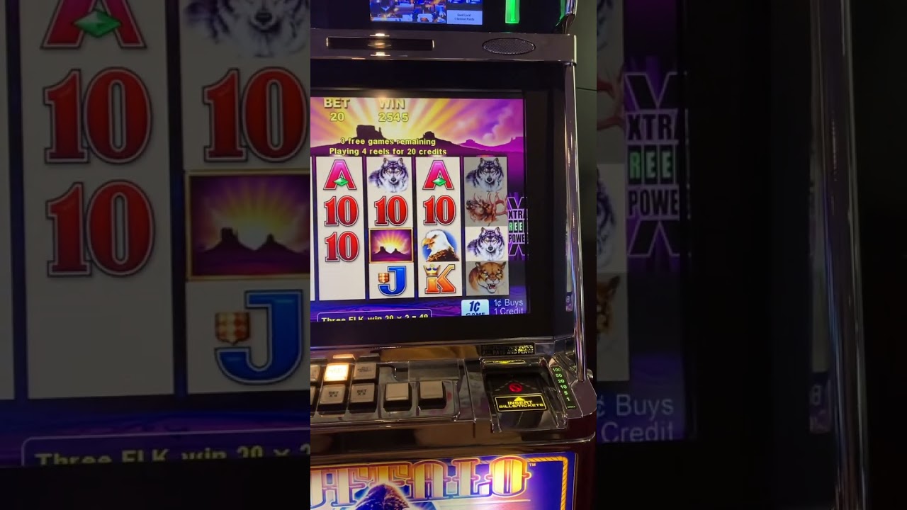 Boomtown casino Reno 2023 the buffalos casino machine by David Gacilos