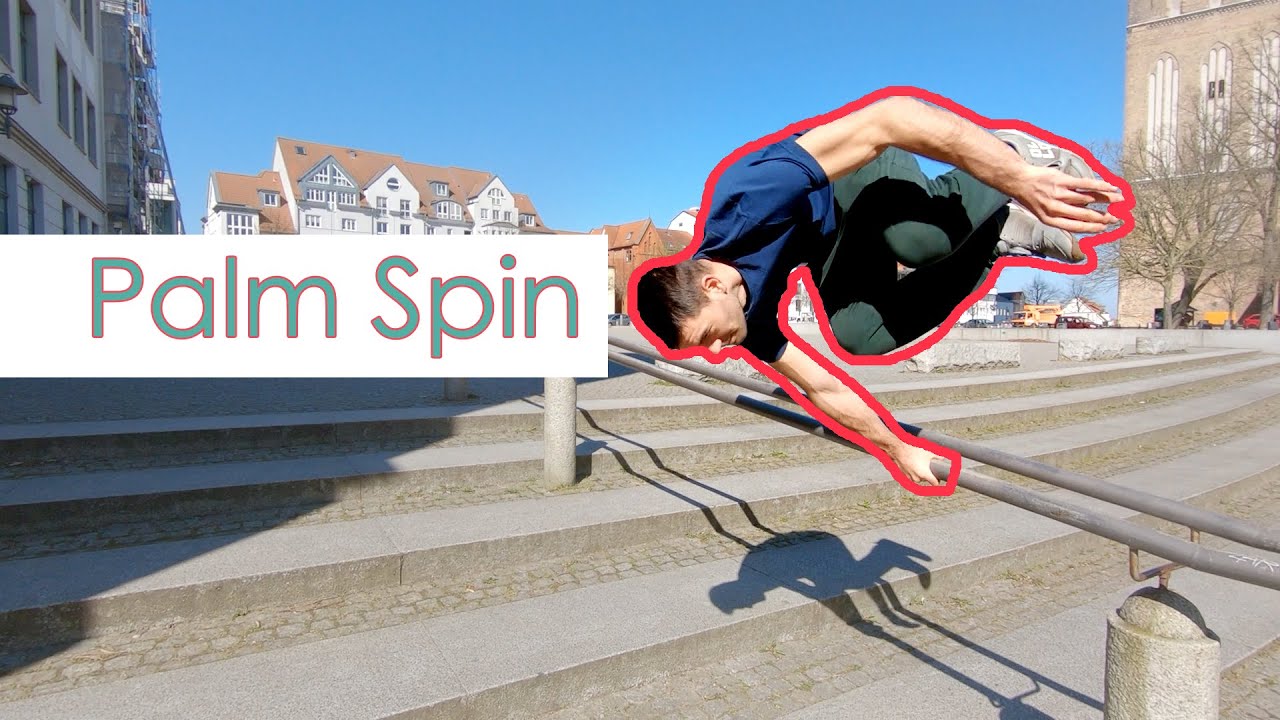 Palm Spin lernen - schneller Parkourtrick