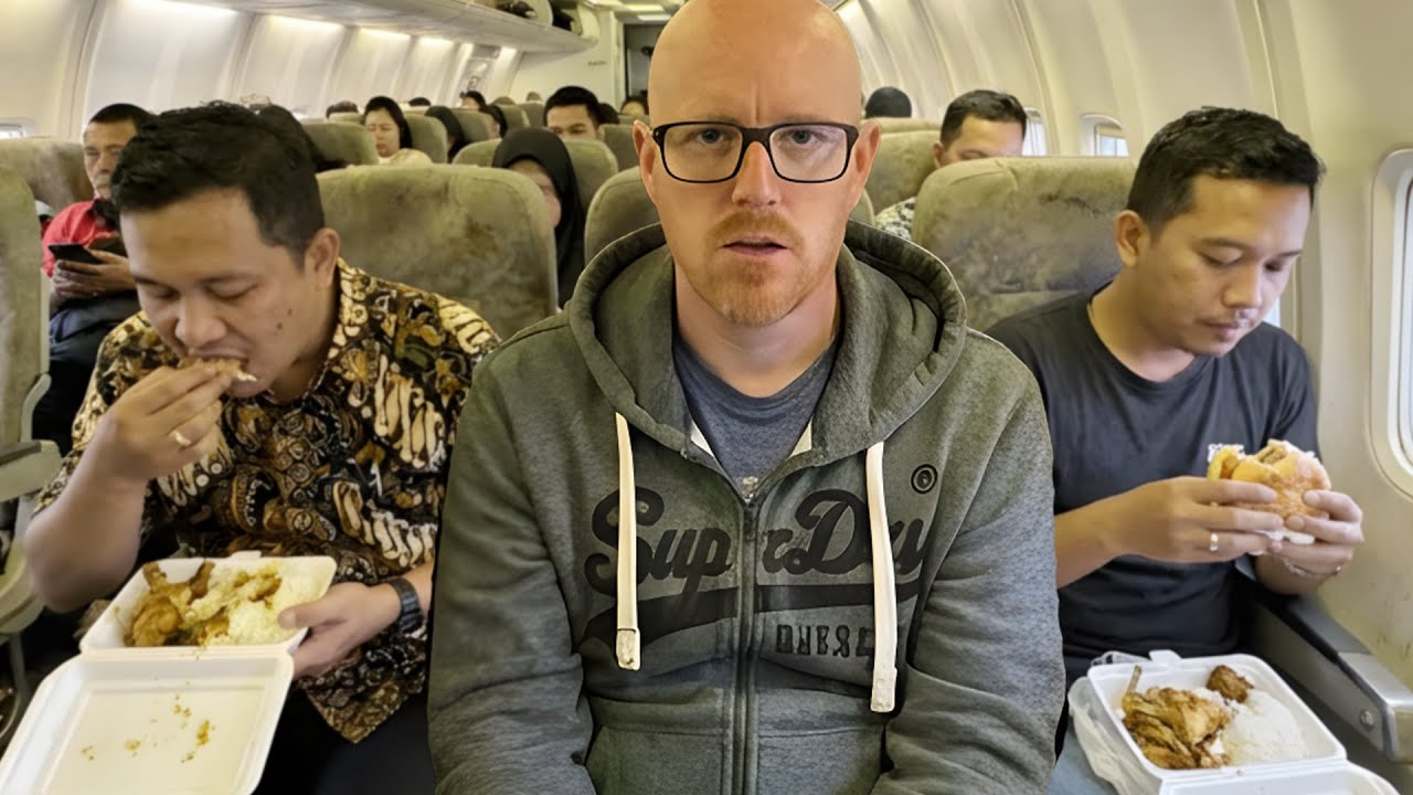 3 HOURS Flying on Indonesia's WORST Airline