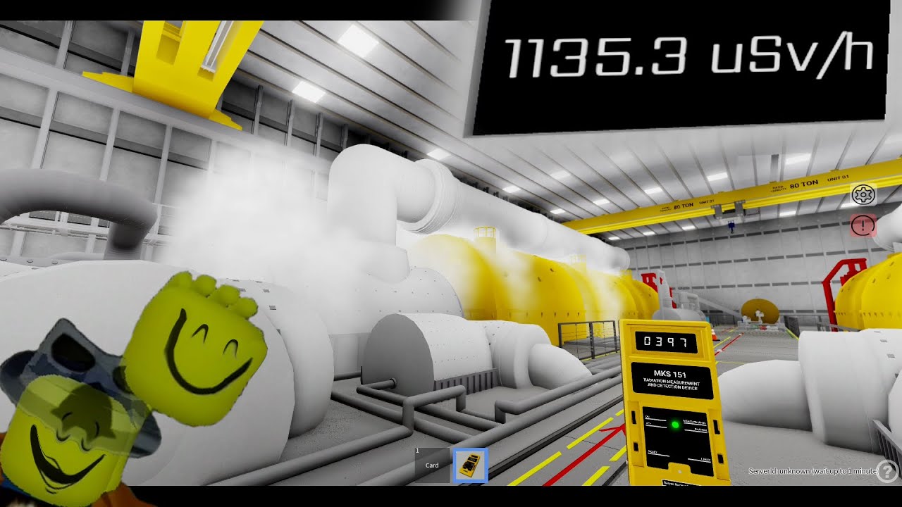 [V1.4.1] Realistic Boiling Water Reactor Simulator RBWR: Easy way to cause Steam Leak - Roblox