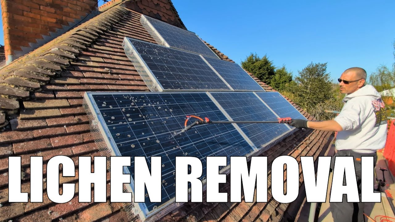 Solar Panel Cleaning in Milton Keynes - Epic Lichen and Moss Removal