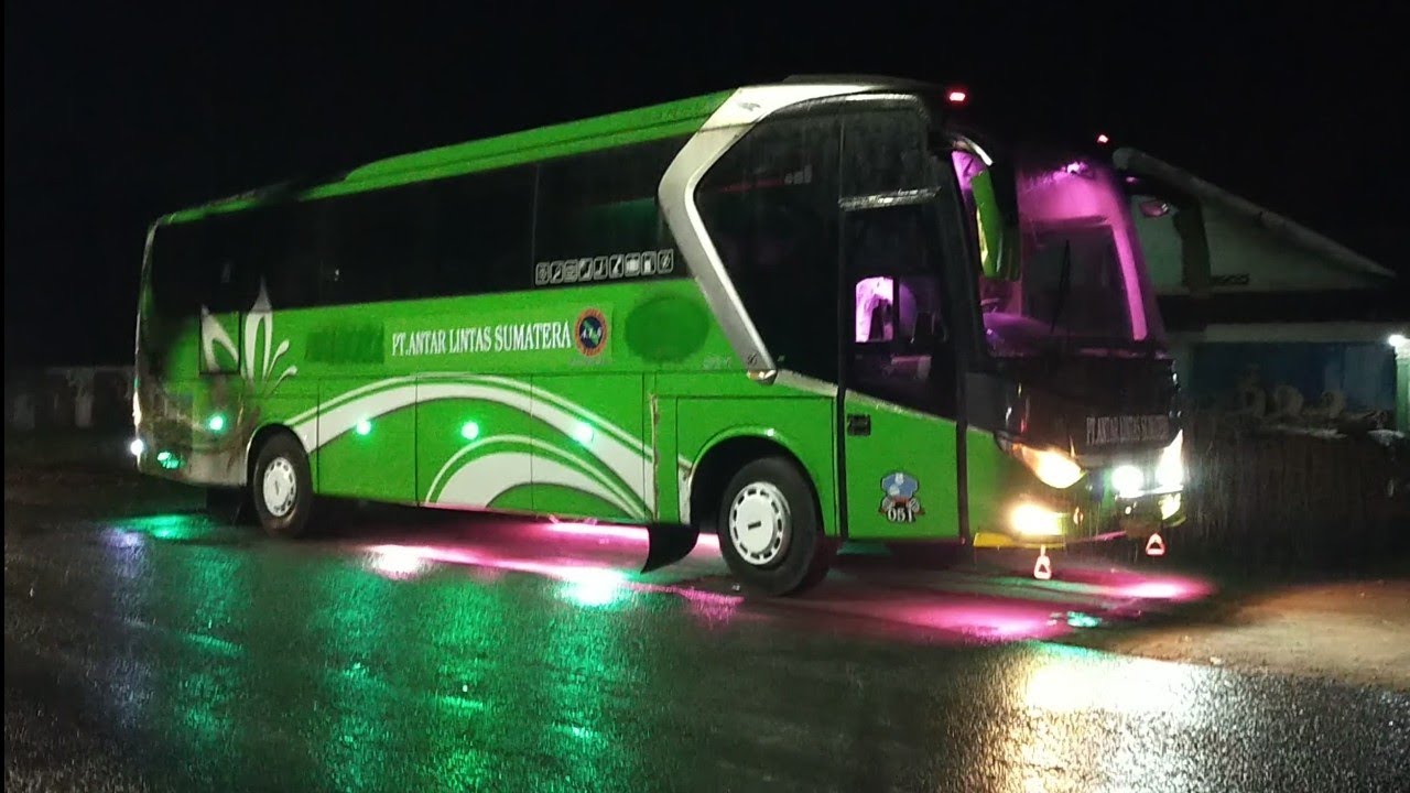 TIBA TIBA BUS ALS 51 MENEPI ... ‼️ADA APA BANG SUMO... ⁉️