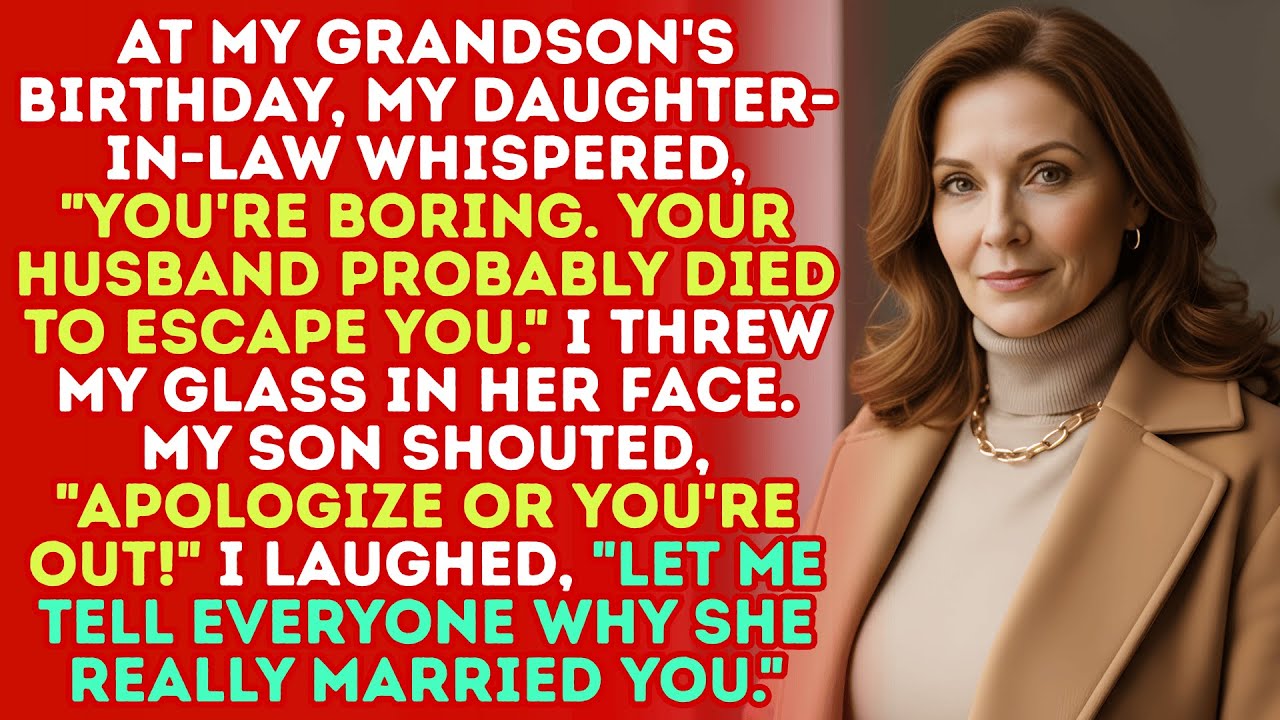 My Son Forced Me To Kneel And Apologize To His Wife, But My Words Destroyed Everything...