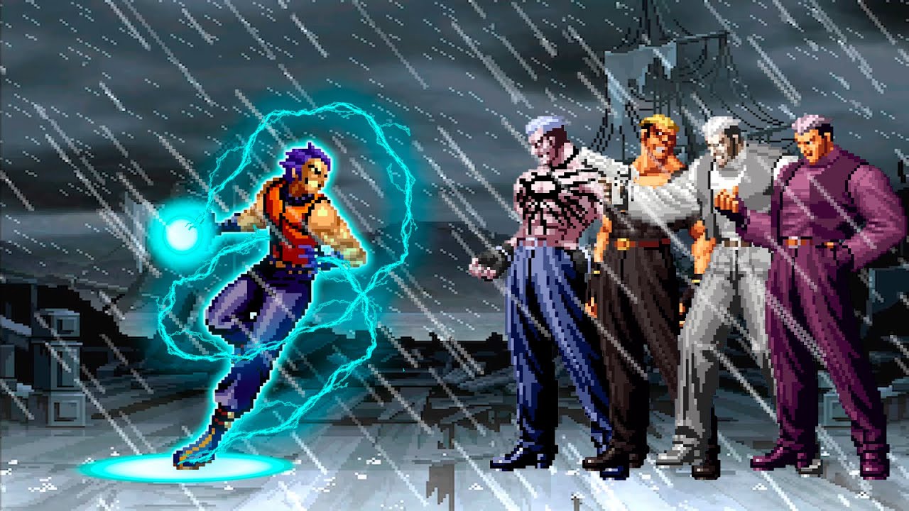 [KOF Mugen] Alpha K9999 vs Ryuji Yamazaki Team