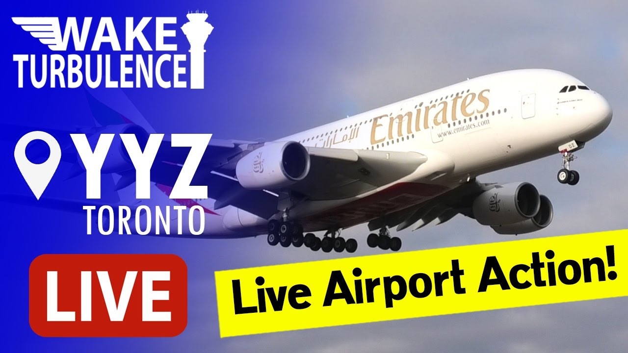 🔴 LIVE Toronto Pearson Airport Plane Spotting ️✈️ YYZ Live Stream Action!