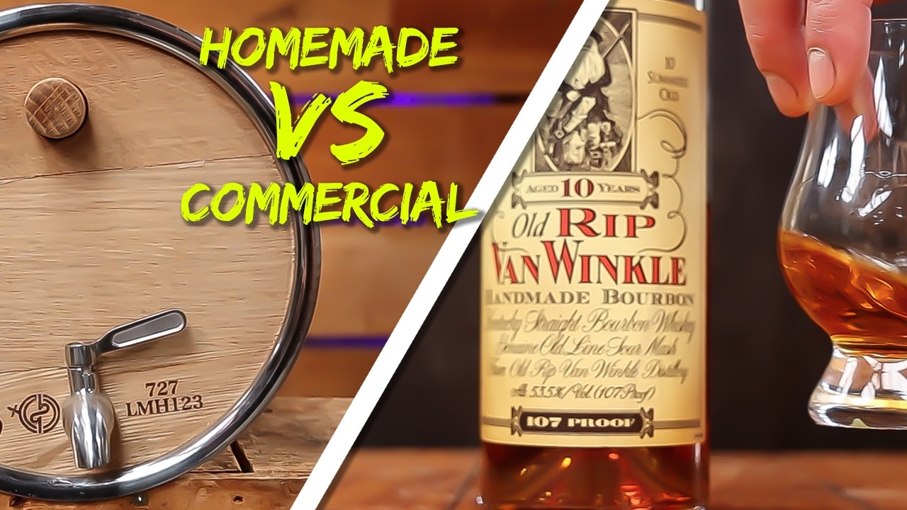 Blind Bourbon Tasting: Pro Vs Homemade