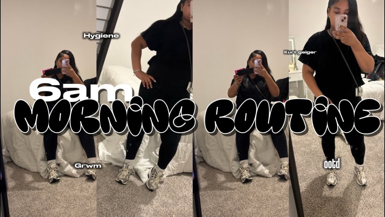 6am MORNING ROUTINE AFTER FALL BREAK EDITION vlogmas day 2