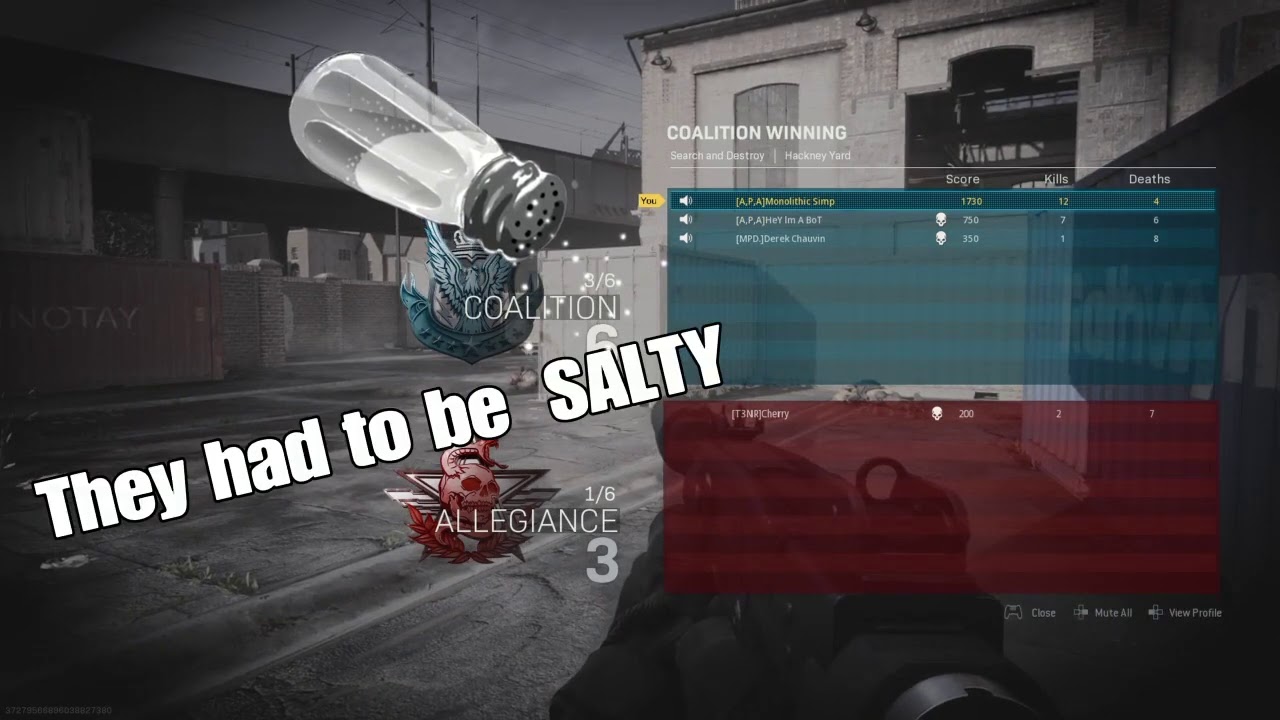 Trash Talkers RAGE QUIT !!! MW  -_- South Africa CoD Modern Warfare (Afrikaans)