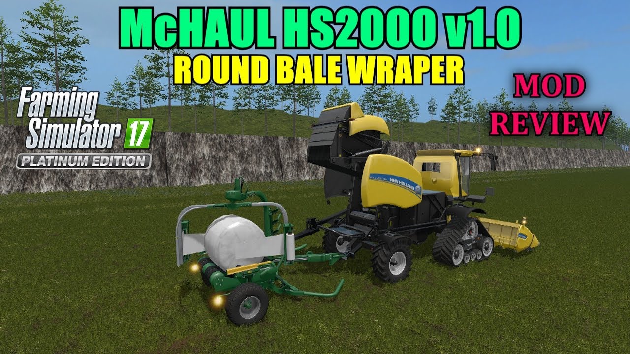 FS17 - McHale HS2000 V1.0 Round Bale Wrapper 