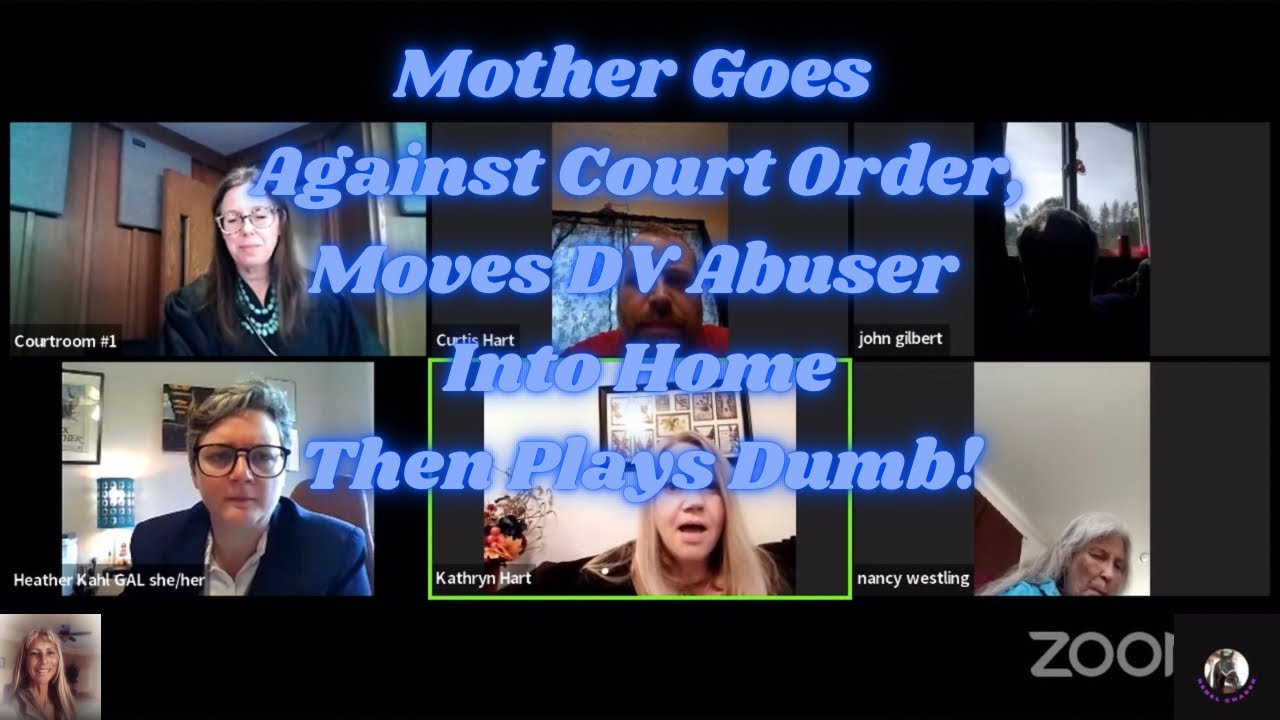 Mother Goes Against Court Order, Moves DV Abuser Into Home Then Plays Dumb!