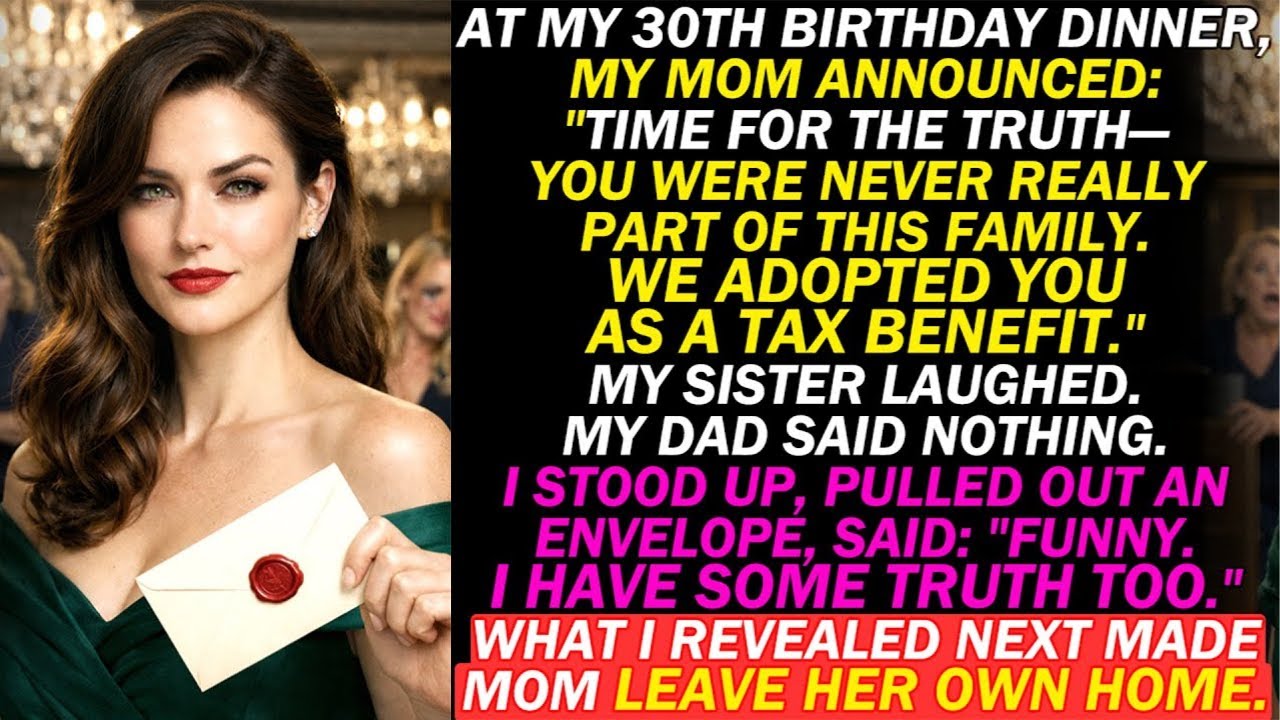 I Was Called a Tax Write-Off at My Own Birthday…What I Showed Everyone Left Them Speechless!