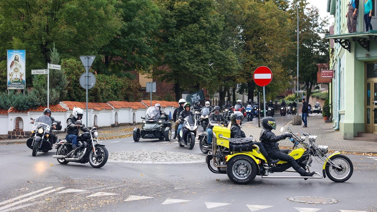 Parada motocykli na zakończenie sezonu w Słupcy 2023