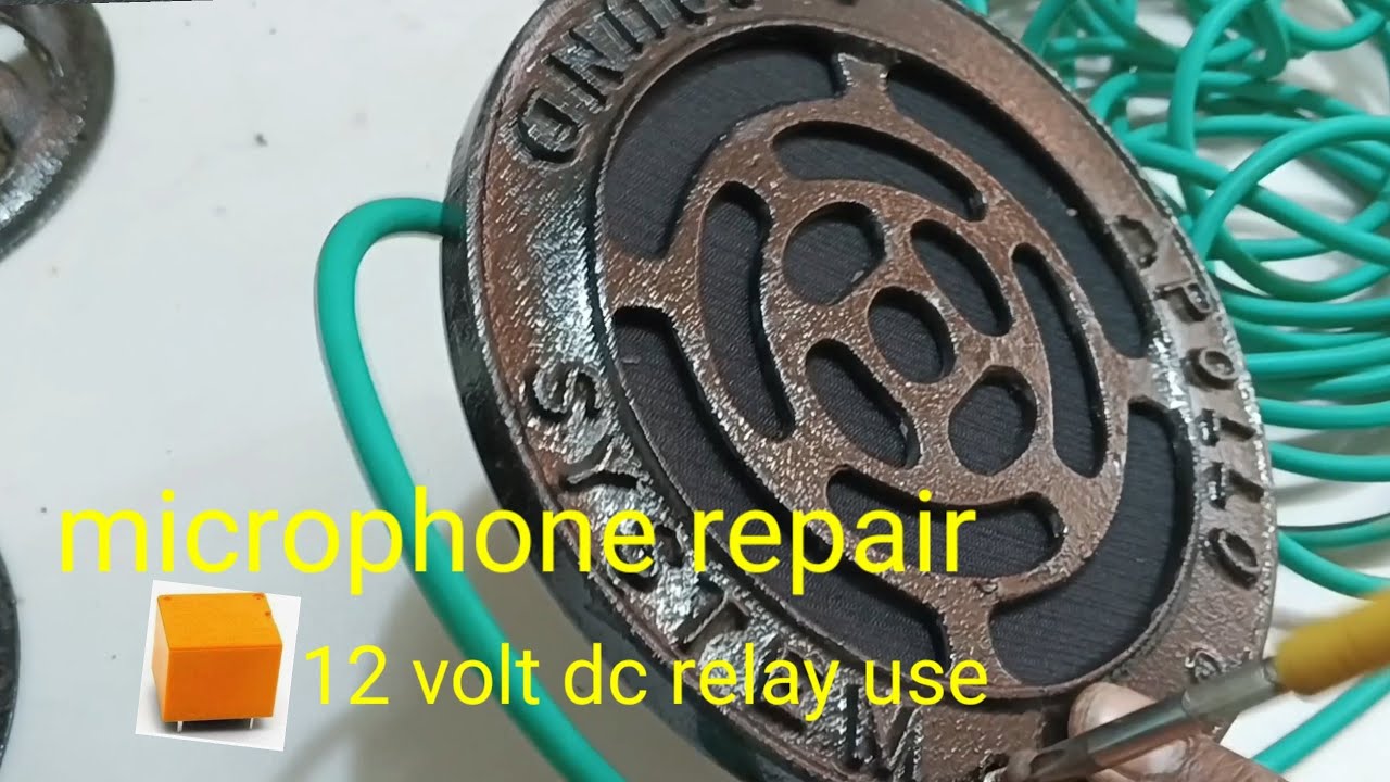 stage and drama PA microphone replace driver Transformer to 12 volt relay |