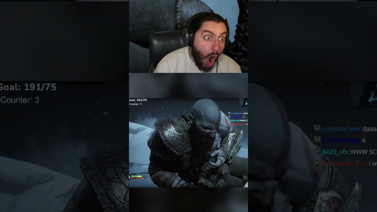 Thor was putting his hands on Kratos