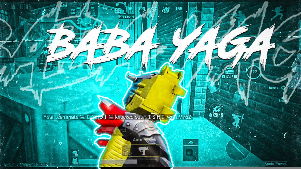 Karma X Deno | BABA YAGA 🖤  | PUBG MOBILE MONTAGE  | Oneplus .