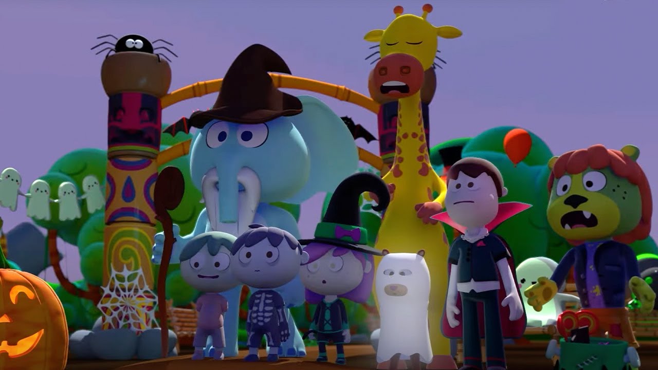 🎃 ¡Especial de #Halloween en el Zoo! 🎃CANCIONES Y JUEGOS | Canciones del Zoo