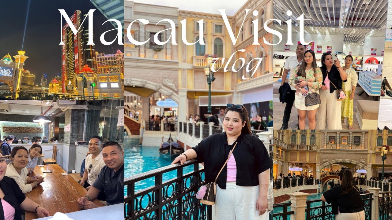 MACAU VISIT VLOG + Family get together | PrekxaVlogs