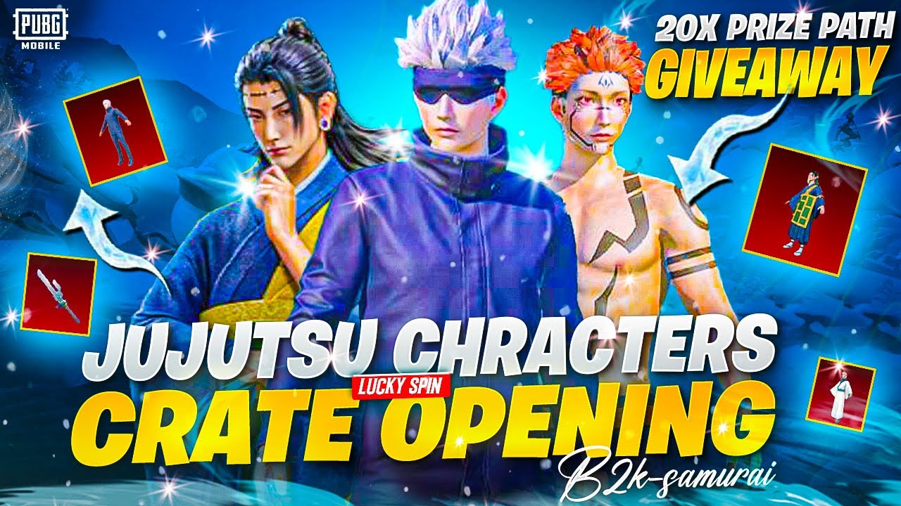 JUJUTSU KAISEN PRIZE PATH & LUCKY SPIN AND TREASURE CRATE OPENING FREEEE REWARDS | 20 PRIZE PATH 