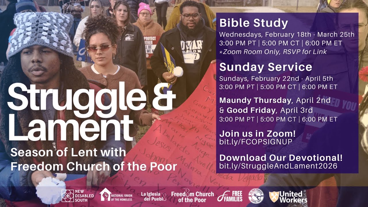 Struggle and Lament - Palm Sunday