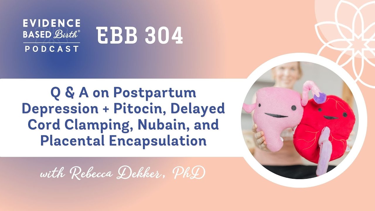 Birth & Postpartum Q&A | PPD, Pitocin, Cord Clamping, Nubain, Placenta Pills