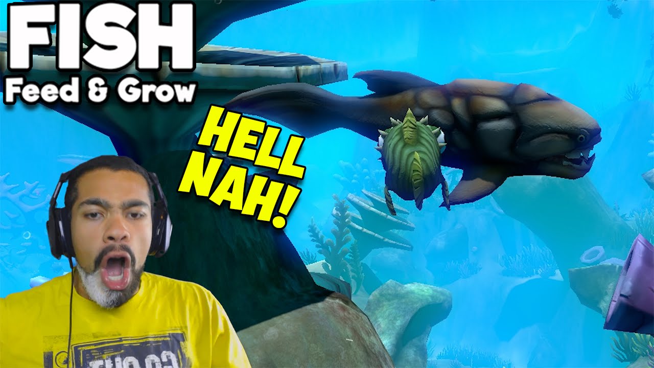 THAT FISH IS BIG AS SH%T!! | Feed and Grow: Fish