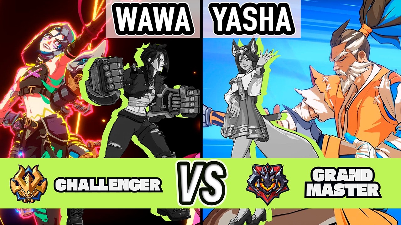 2XKO ▰ Wawa (Vi / Jinx) vs Yasha (Ahri / Yasuo) ▰ High Level Gameplay