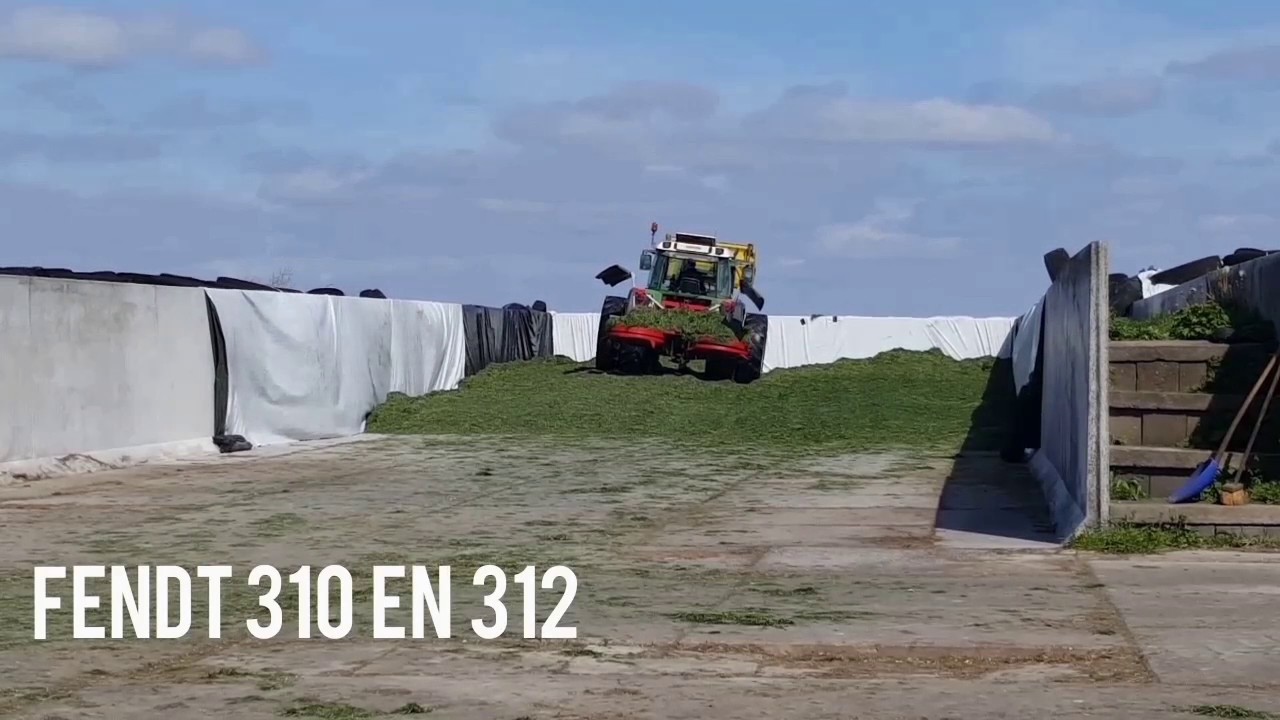 Gras inkuilen |Fendt 310 / 312 vario Pottinger Europrofie