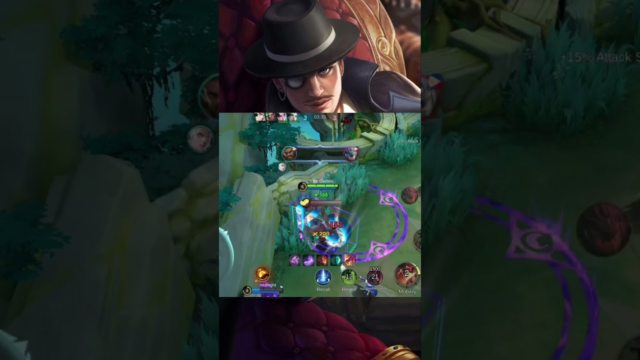 mlbb Mr.Gemini x Roger Awoooo. 