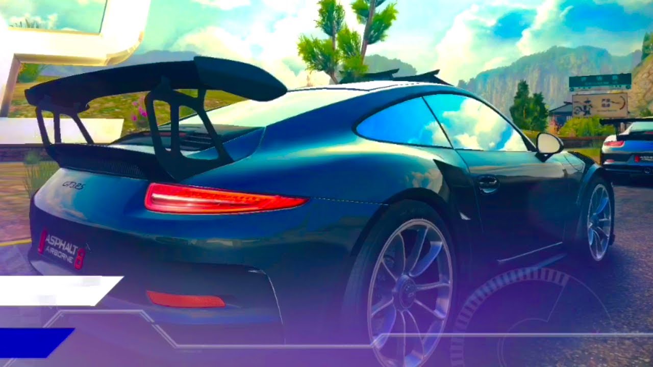 Asphalt 8, Porsche 911 GT3 RS, 3rd Lab FULL 1/2