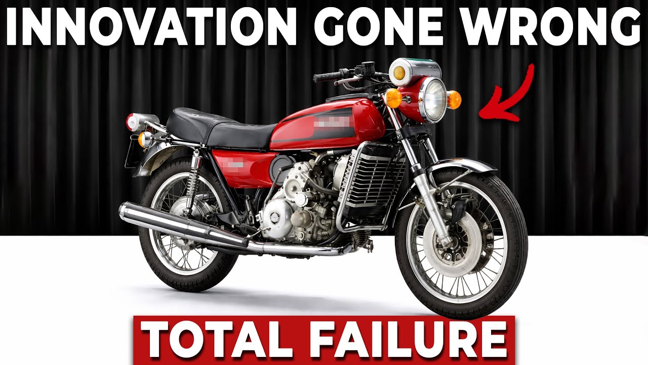 12 Motorcycles That Were Meant to Be the Future… Until They Failed