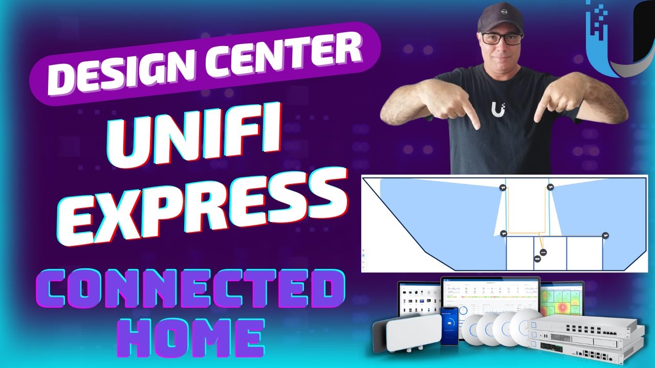 📡 Unifi Design Center Novo Projeto de Rede Wi-Fi6 Residencial (Pequeno/Médio Porte) Etapa-03 🐧🐧