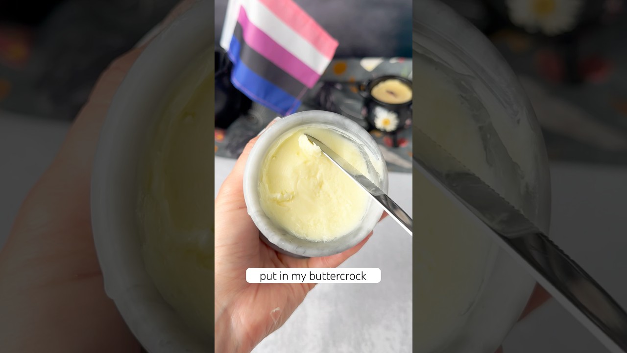 Homemade Salted Butter & Genderfluid Salted Cream