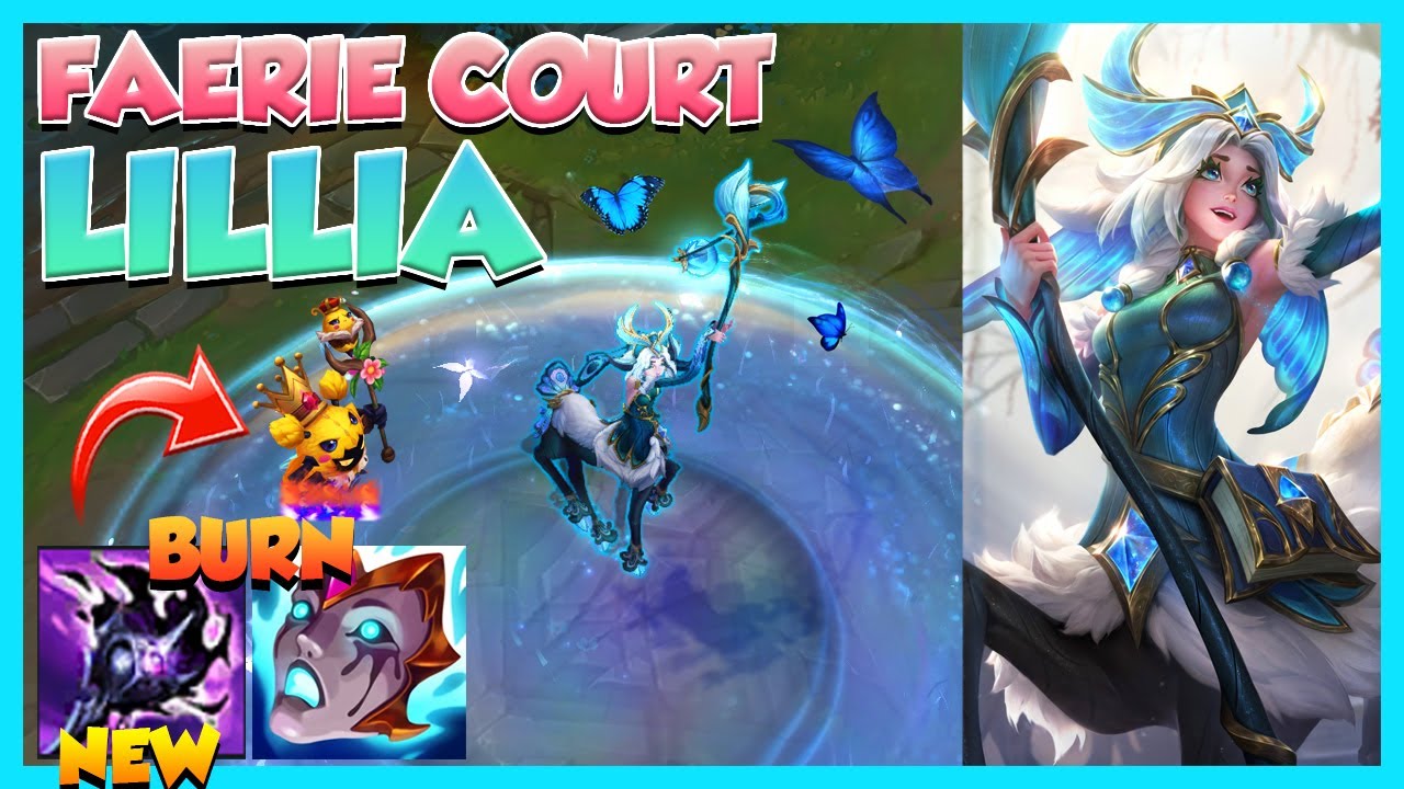 🦋 SWING INTO SPRING WITH FAERIE COURT LILLIA! | New Lillia Skin | Erick Dota