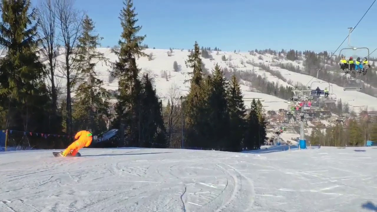 Shredding in Zakopane