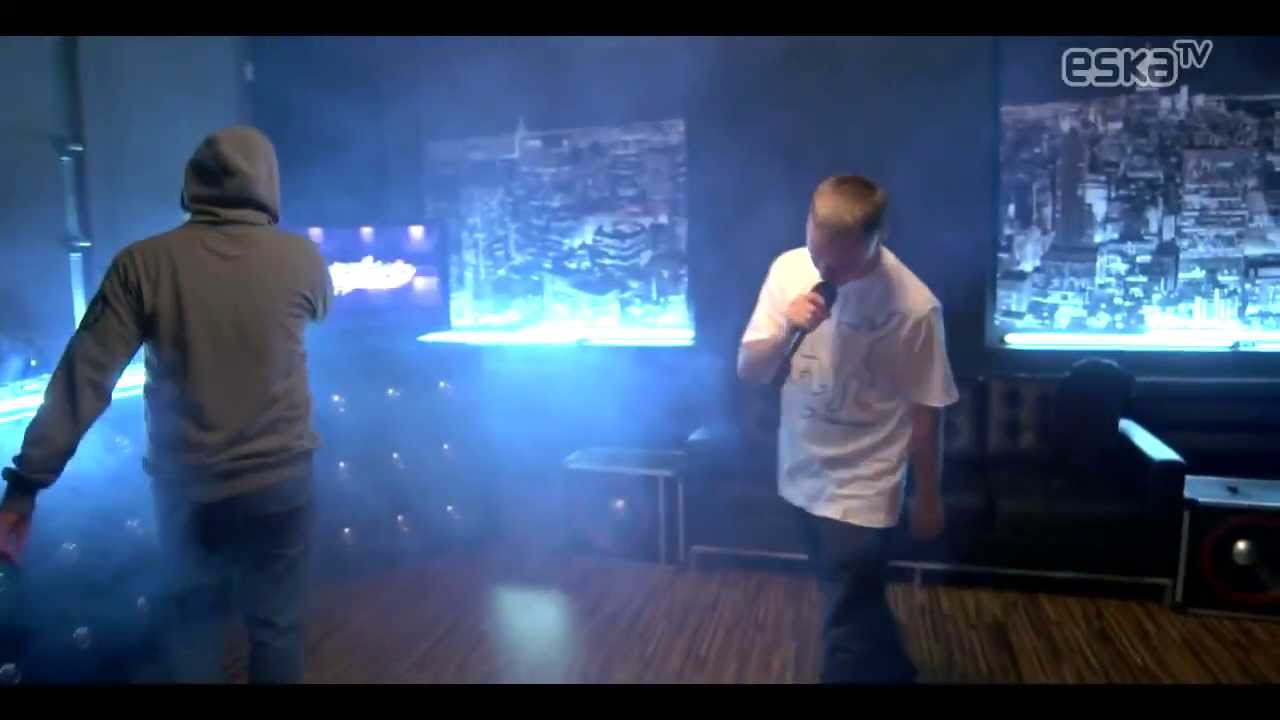 Solar/Białas - Więźniowie Lat 90 (+DJ Kostek) (wykon live w Rap Time @ Eska.tv)