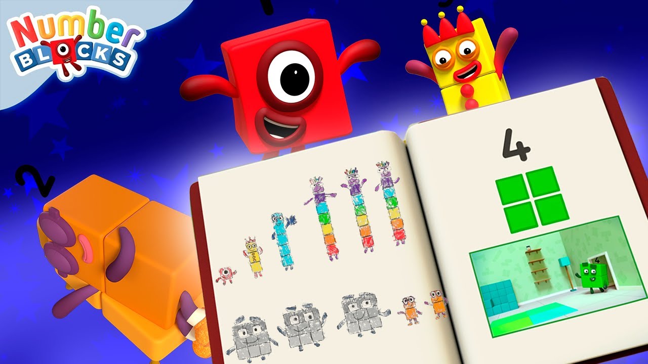 Bed Time Tales in Numberland 🌙 | Learn to Count for Kids | Number Cartoon | Numberblocks